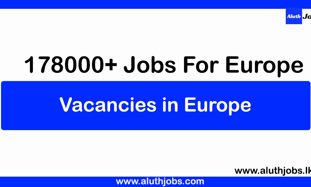 Jobs in Europe | Open Job Vacancies in Europe