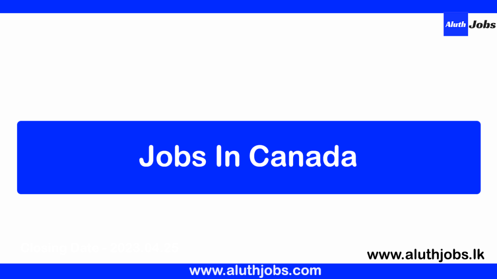 Job Vacancies in Canada